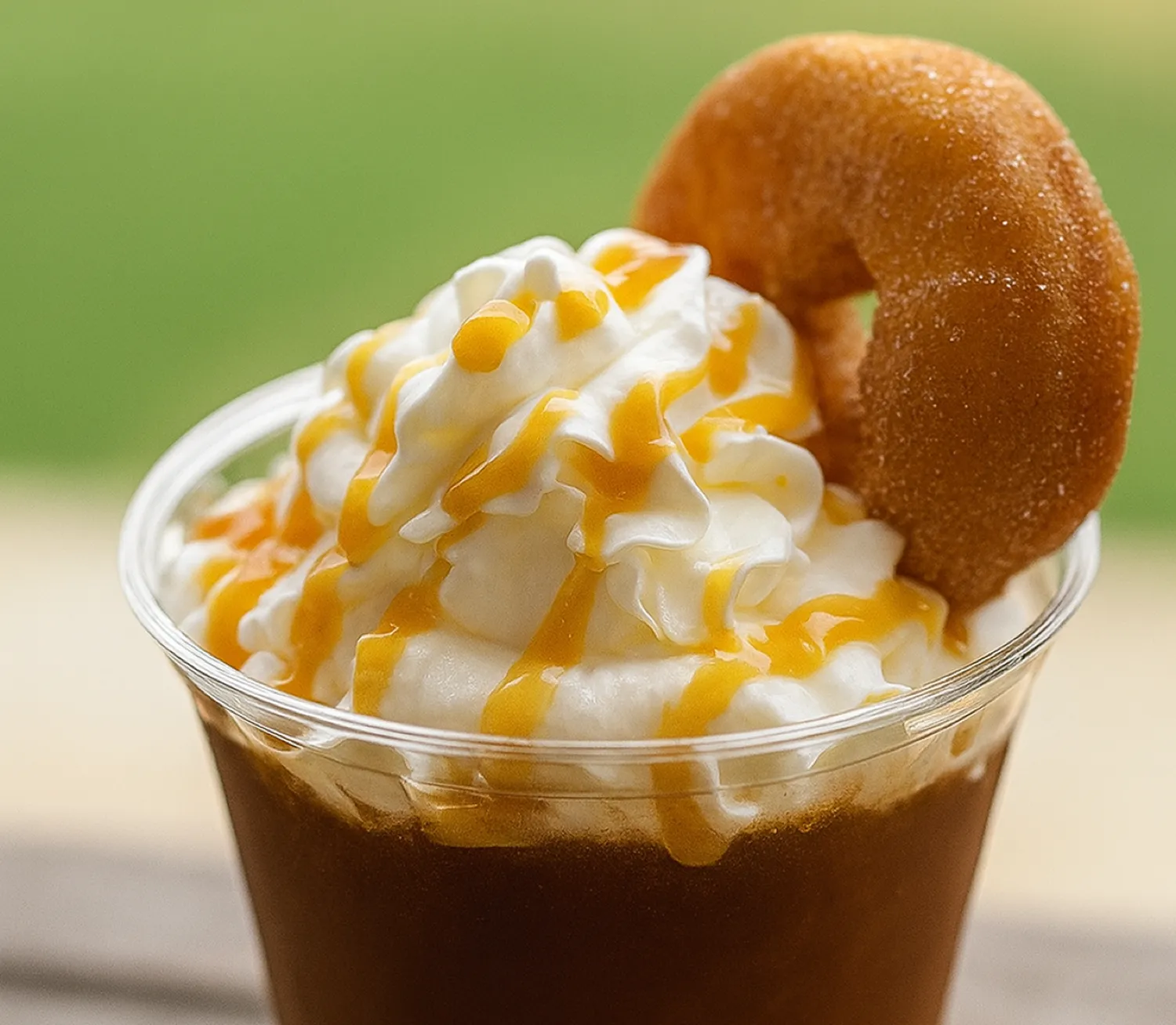 Cider slush food at Amazing Acres