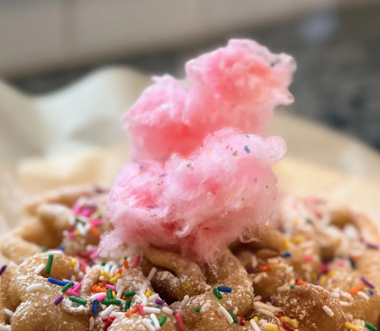Funnel Cakes food at Amazing Acres